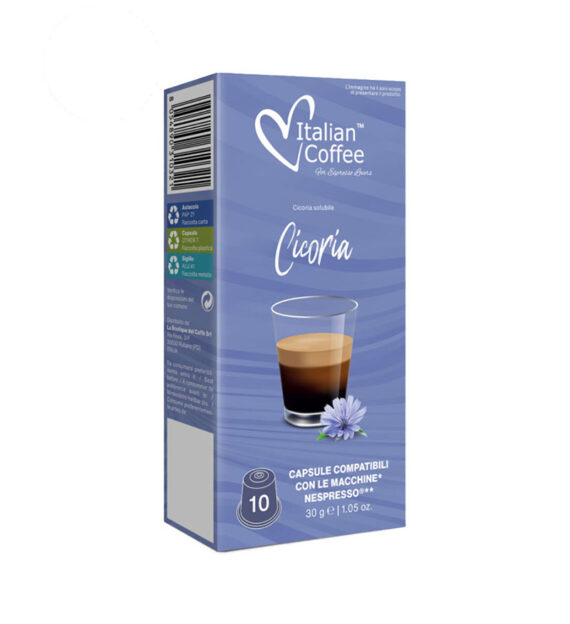 10 Capsule Italian Coffee Cicoria - Compatibile Nespresso