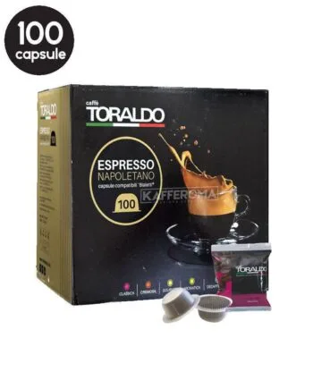 100 Capsule Caffe Toraldo Classica - Compatibile Bialetti
