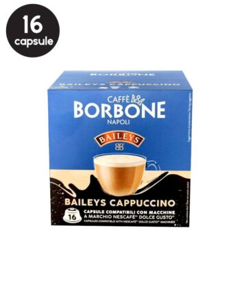 16 Capsule Borbone Baileys - Compatibile Dolce Gusto 16 Capsule Borbone Baileys - Compatibile Dolce Gusto