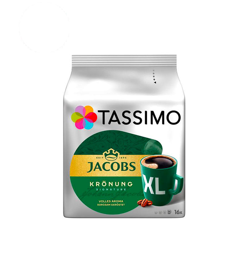 16 Capsule Tassimo Jacobs Kronung XL 16 Capsule Tassimo Jacobs Kronung XL