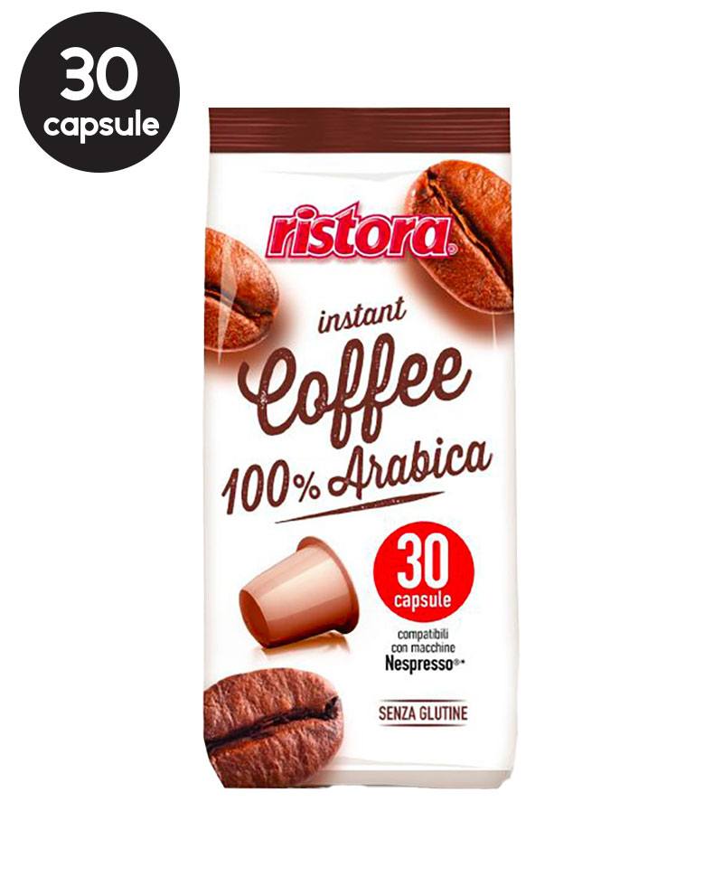 30 Capsule Ristora Cafea Instant 100% Arabica – Compatibile Nespresso 30 Capsule Ristora Cafea Instant 100% Arabica – Compatibile Nespresso