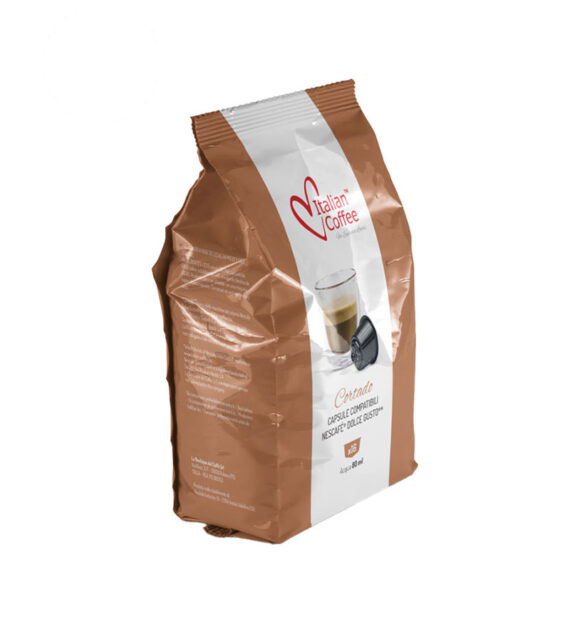64 Capsule Italian Coffee Cortado - Compatibile Dolce Gusto
