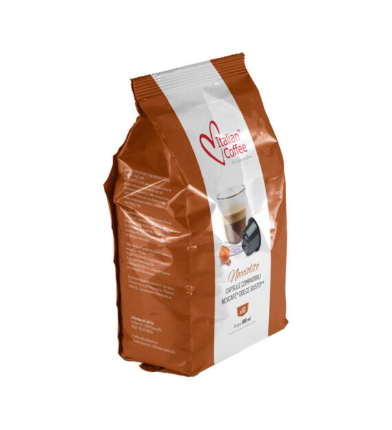 64 Capsule Italian Coffee Nocciolito - Compatibile Dolce Gusto