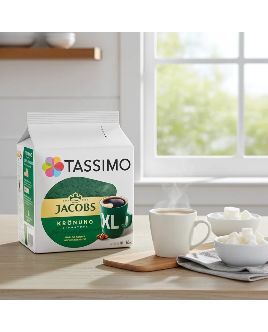 16 Capsule Tassimo Jacobs Kronung XL 16 Capsule Tassimo Jacobs Kronung XL