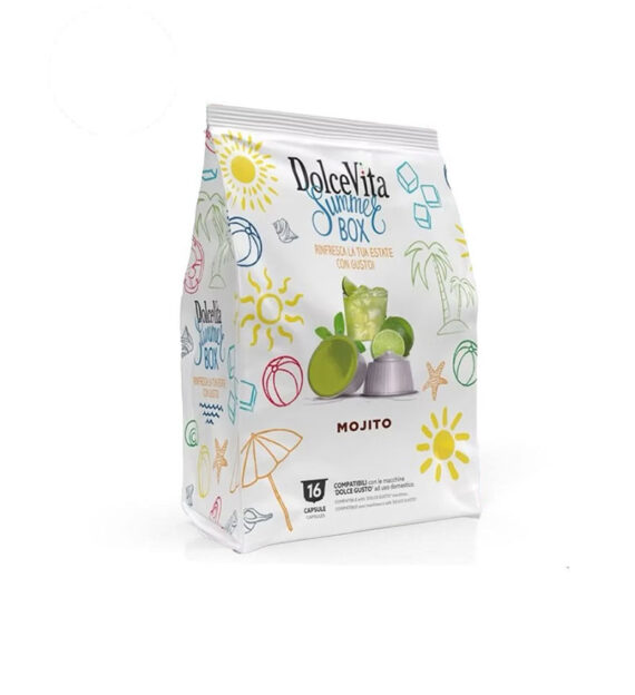 16 Capsule DolceVita Mojito Ice - Compatibile Dolce Gusto