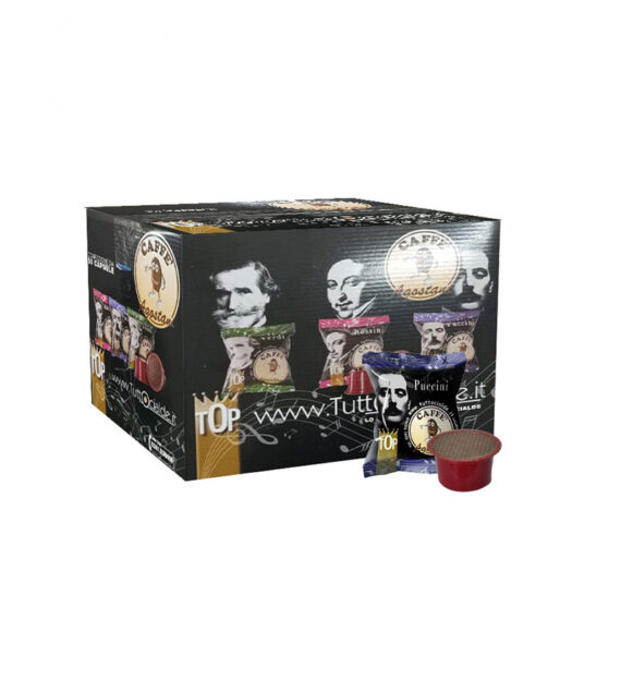 50 Capsule Agostani Top Puccini - Compatibile Lavazza Blue