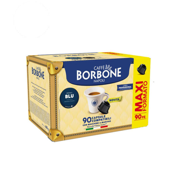 90 Capsule Borbone Miscela Blu - Compatibile Dolce Gusto
