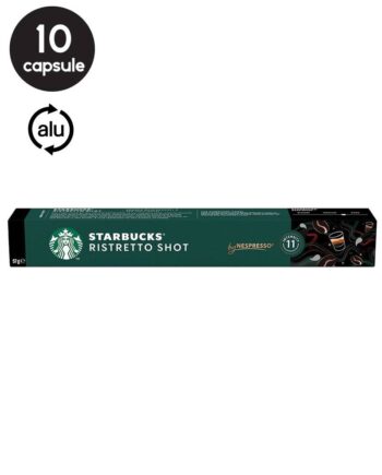 10 Capsule Starbucks Ristretto Shot - Compatibile Nespresso