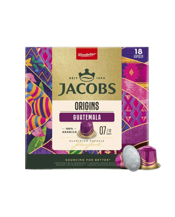 18 Capsule Jacobs Origin Guatemala - Compatibile Nespresso