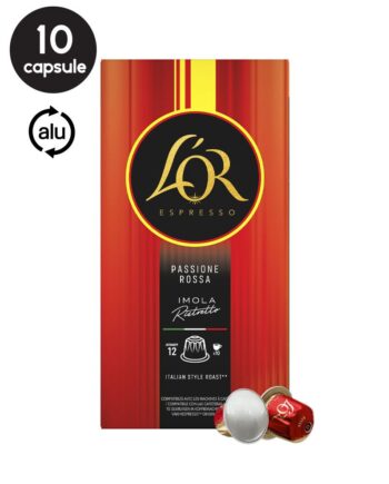 10 Capsule L'Or Passione Rossa Imola Ristretto – Compatibile Nespresso 10 Capsule L'Or Passione Rossa Imola Ristretto – Compatibile Nespresso