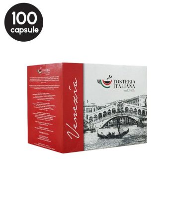 100 Capsule Tosteria Italiana Venetia - Compatibile A Modo Mio