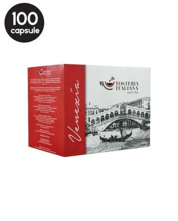 100 Capsule Tosteria Italiana Venetia - Compatibile A Modo Mio 100 Capsule Tosteria Italiana Venetia - Compatibile A Modo Mio