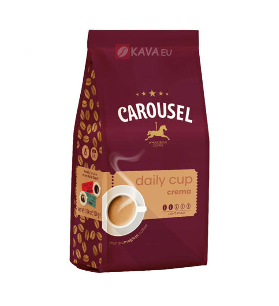 Cafea Boabe Carousel Daily Cup Crema 500gr