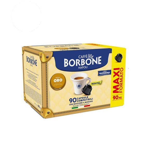 90 Capsule Borbone Miscela Oro - Compatibile Dolce Gusto