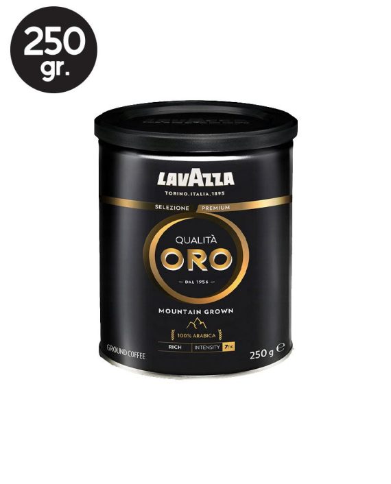 Cafea Macinata Lavazza Qualita Oro Mountain Grown Cutie Metalica 250gr