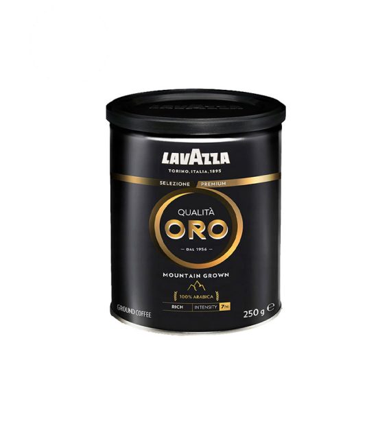 Cafea Macinata Lavazza Qualita Oro Mountain Grown Cutie Metalica 250gr