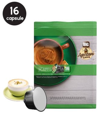 16 Capsule Agostani Cappuccino si Fistic - Compatibile Dolce Gusto 16 Capsule Agostani Cappuccino si Fistic - Compatibile Dolce Gusto