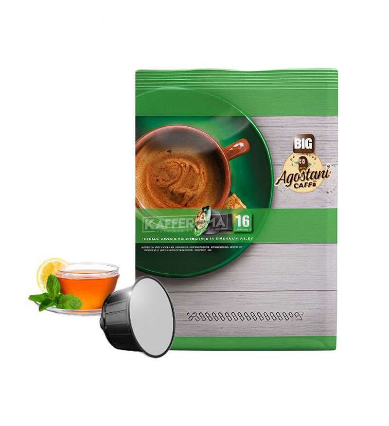 16 Capsule Agostani Ceai Lamaie - Compatibile Dolce Gusto 16 Capsule Agostani Ceai Lamaie - Compatibile Dolce Gusto