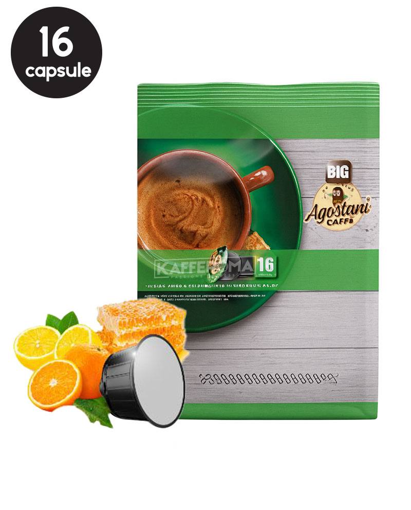 16 Capsule Agostani Ginseng, Miere si Lamaie - Compatibile Dolce Gusto 16 Capsule Agostani Ginseng, Miere si Lamaie - Compatibile Dolce Gusto