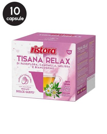 10 Capsule Ristora Ceai Relax - Compatibile Dolce Gusto