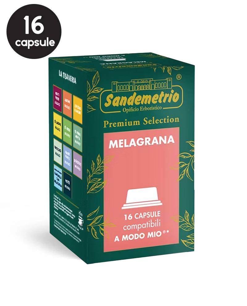 16 Capsule Sandemetrio Ceai Rodie - Compatibile A Modo Mio 16 Capsule Sandemetrio Ceai Rodie - Compatibile A Modo Mio
