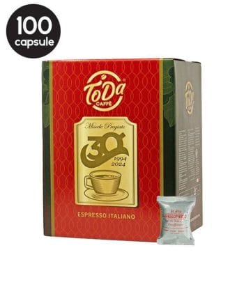 100 Capsule Caffe Gattopardo Decaffeinato – Compatibile A Modo Mio