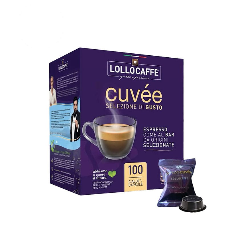 100 Capsule Lollo Caffe Miscela Cuvee – Compatibile A Modo Mio 100 Capsule Lollo Caffe Miscela Cuvee – Compatibile A Modo Mio