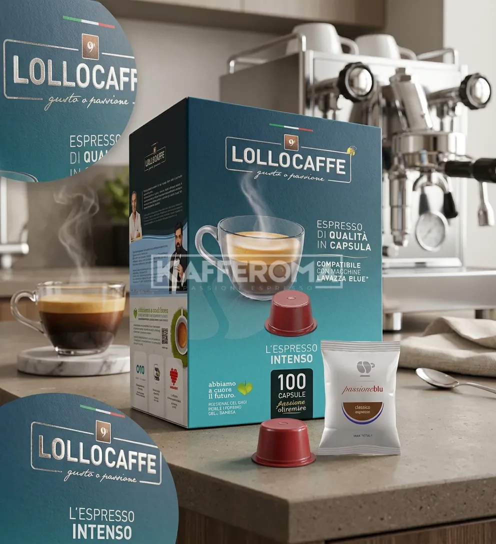 100 Capsule Lollo Caffe Miscela Classica - Compatibile Lavazza Blue 100 Capsule Lollo Caffe Miscela Classica - Compatibile Lavazza Blue