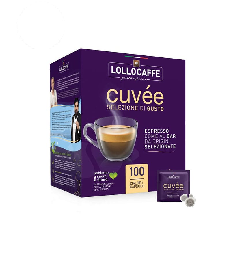 100 Paduri Lollo Caffe Miscela Cuvee - Compatibile ESE44 100 Paduri Lollo Caffe Miscela Cuvee - Compatibile ESE44