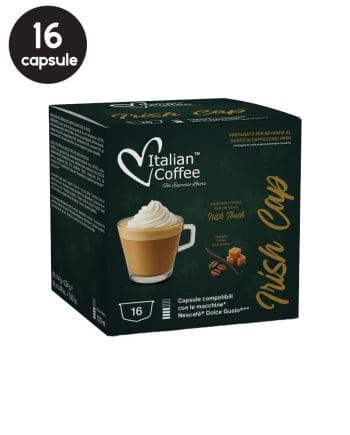 16 Capsule Italian Coffee Irish Cap - Compatibile Dolce Gusto