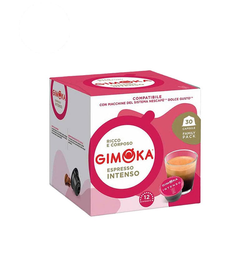 30 Capsule Gimoka Espresso Intenso – Compatibile Dolce Gusto 30 Capsule Gimoka Espresso Intenso – Compatibile Dolce Gusto