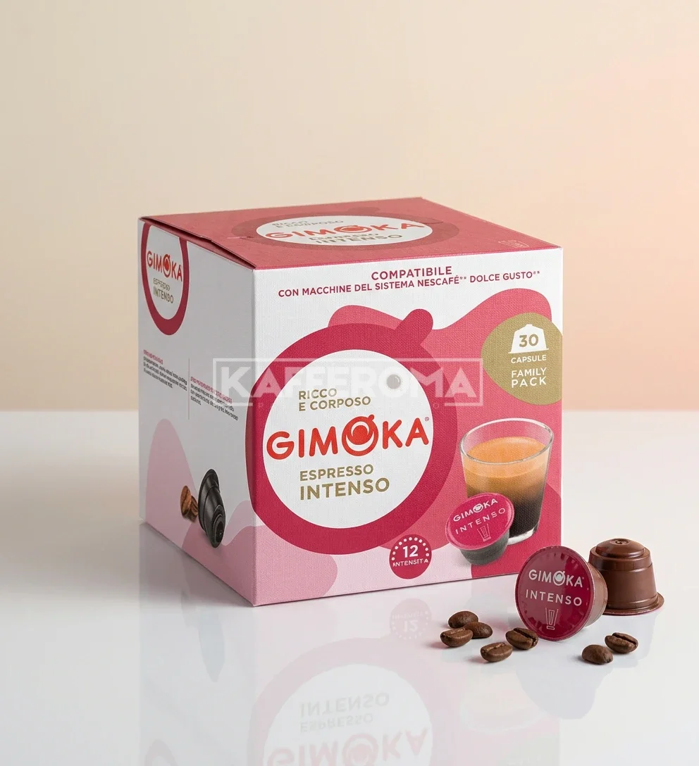 30 Capsule Gimoka Espresso Intenso – Compatibile Dolce Gusto 30 Capsule Gimoka Espresso Intenso – Compatibile Dolce Gusto