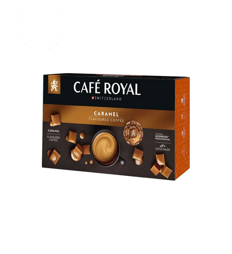 50 Capsule Cafe Royal Caramel - Compatibile Nespresso Professional 50 Capsule Cafe Royal Caramel - Compatibile Nespresso Professional