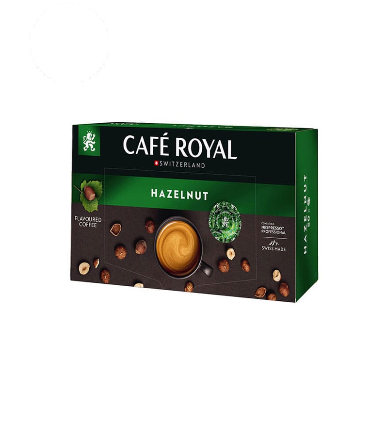 50 Capsule Cafe Royal Hazelnut - Compatibile Nespresso Professional 50 Capsule Cafe Royal Hazelnut - Compatibile Nespresso Professional
