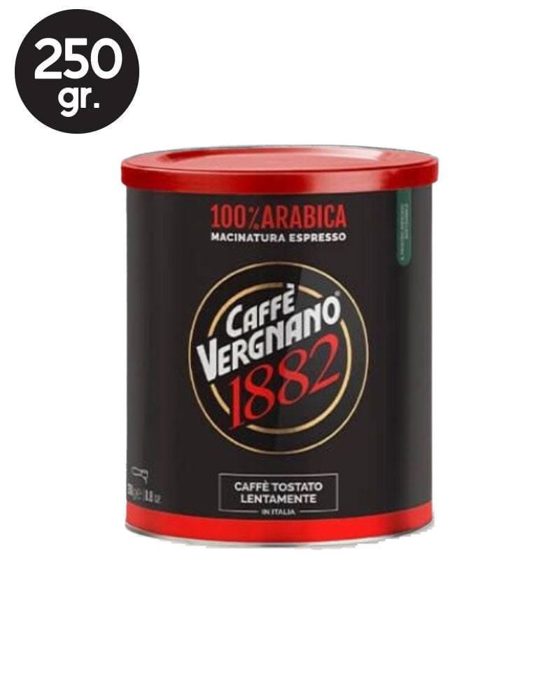 Cafea Macinata Caffe Vergnano 100% Arabica Espresso Cutie Metalica 250gr Cafea Macinata Caffe Vergnano 100% Arabica Espresso Cutie Metalica 250gr