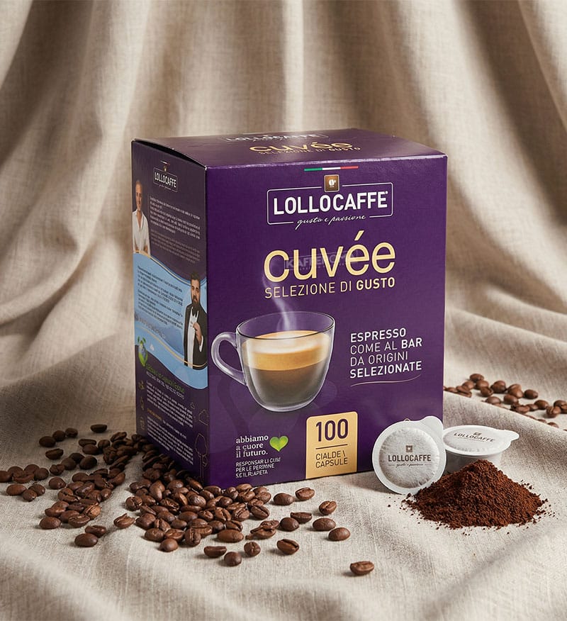 100 Paduri Lollo Caffe Miscela Cuvee - Compatibile ESE44 100 Paduri Lollo Caffe Miscela Cuvee - Compatibile ESE44