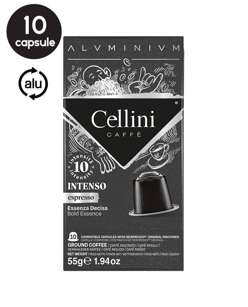10 Capsule Aluminiu Cellini Espresso Intenso – Compatibile Nespresso 10 Capsule Aluminiu Cellini Espresso Intenso – Compatibile Nespresso