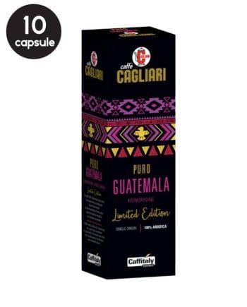 10 Capsule Caffe Cagliari Puro Guatemala - Compatibile Cafissimo / Caffitaly / BeanZ