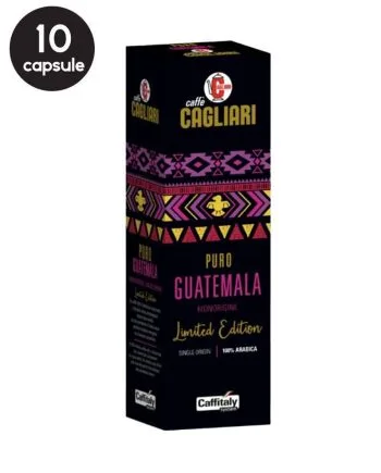 10 Capsule Caffe Cagliari Puro Guatemala - Compatibile Cafissimo / Caffitaly / BeanZ