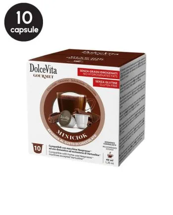 10 Capsule DolceVita Miniciock - Compatibile Nespresso