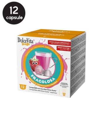 12 Capsule DolceVita Fragolosa - Compatibile Dolce Gusto