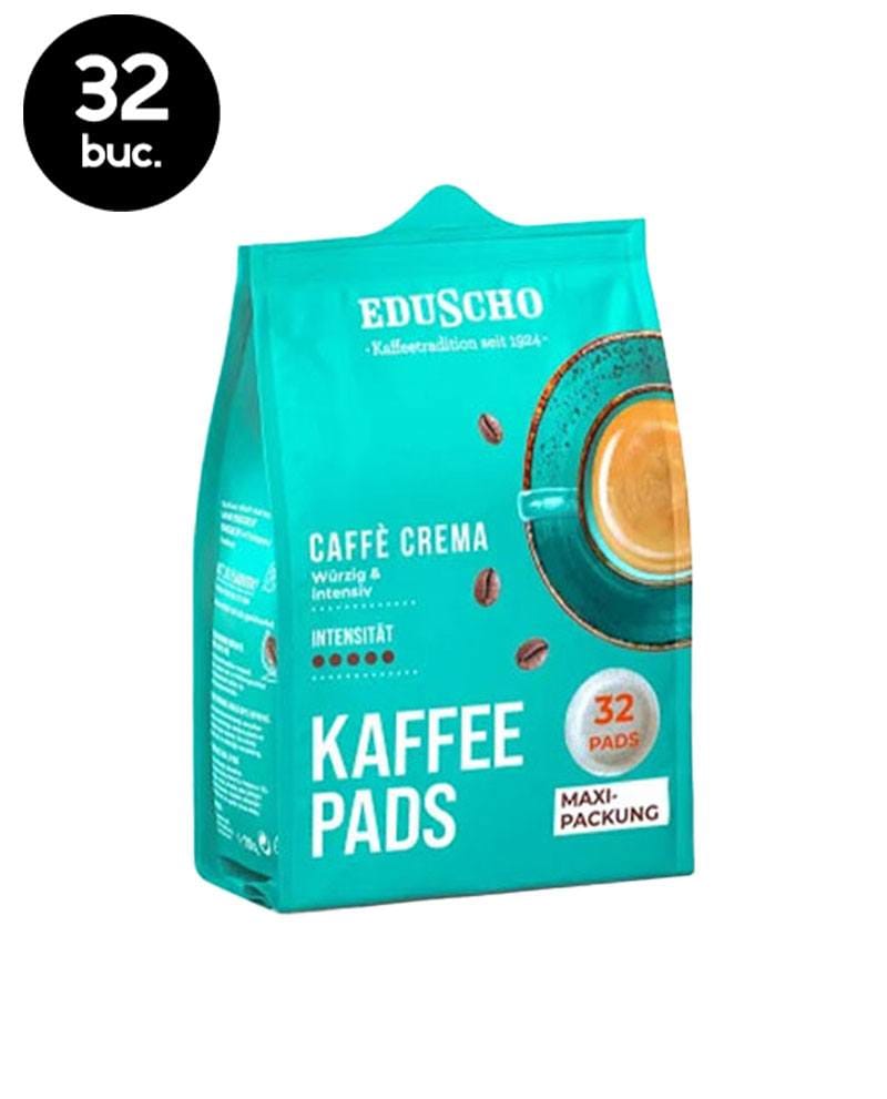 32 Paduri Eduscho Caffe Crema Vollmunding - Compatibile Senseo 32 Paduri Eduscho Caffe Crema Vollmunding - Compatibile Senseo