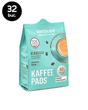 32 Paduri Eduscho Klassisch Vollmunding - Compatibile Senseo 32 Paduri Eduscho Klassisch Vollmunding - Compatibile Senseo