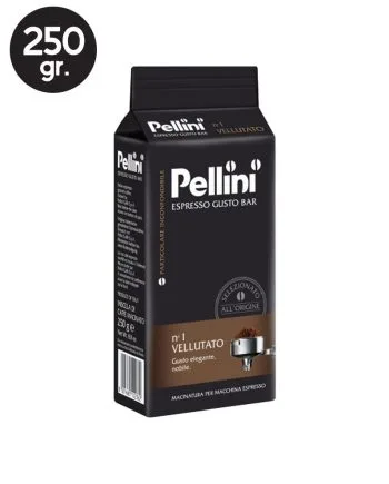 Cafea Macinata Pellini N1 Vellutato 250gr Cafea Macinata Pellini N1 Vellutato 250gr