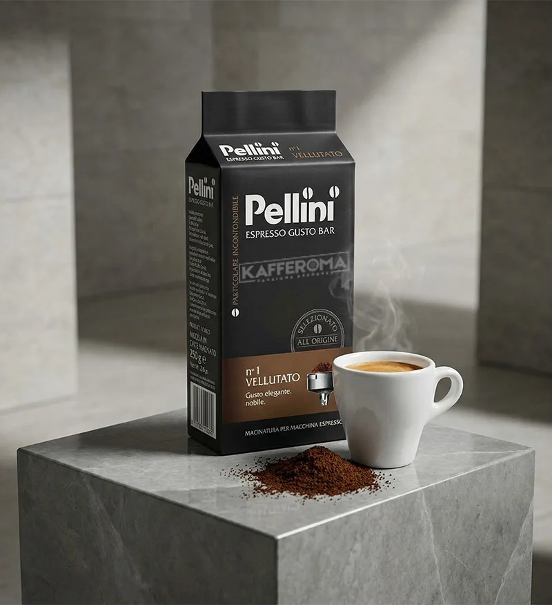 Cafea Macinata Pellini N1 Vellutato 250gr Cafea Macinata Pellini N1 Vellutato 250gr