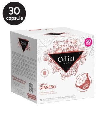 30 Capsule Cellini Caffe al Ginseng – Compatibile Nespresso