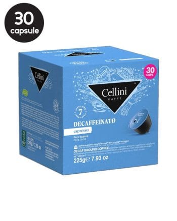 30 Capsule Cellini Espresso Decaffeinato – Compatibile Nespresso