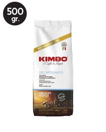 Cafea Boabe Kimbo Decaffeinato 500g