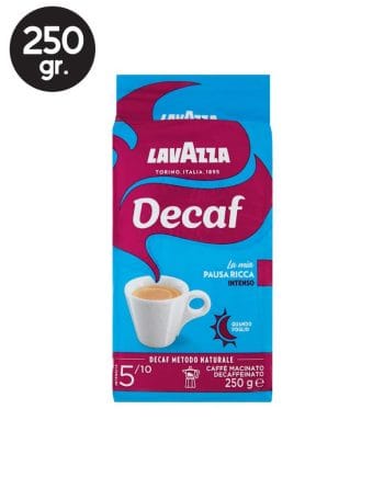 Cafea Macinata Lavazza Intenso Decaf 250gr Cafea Macinata Lavazza Intenso Decaf 250gr