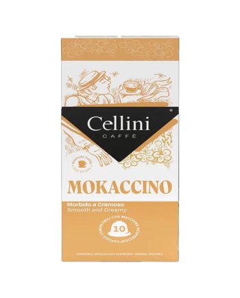 10 Capsule Cellini Mokaccino – Compatibile Nespresso 10 Capsule Cellini Mokaccino – Compatibile Nespresso – Kafferoma